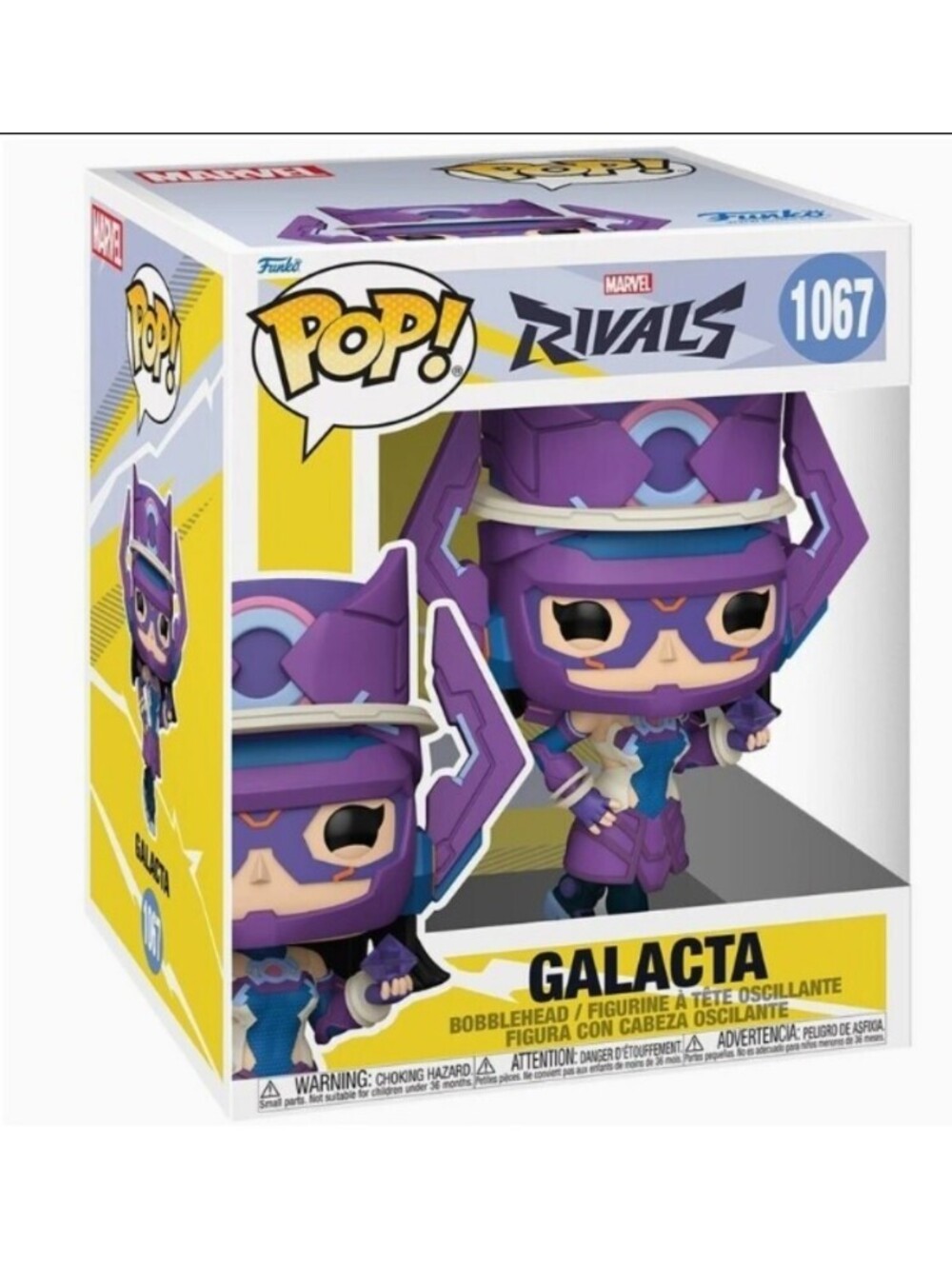 Funko Pop! Marvel Rivals Super Galacta #1067 Bobblehead Vinyl Figure NEW